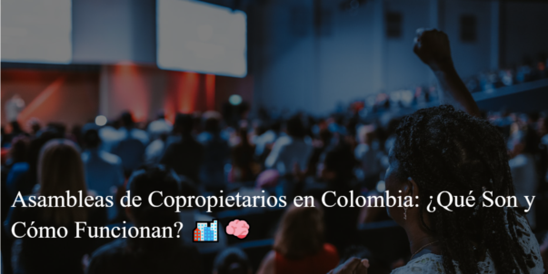 Asambleas de Copropietarios en Colombia